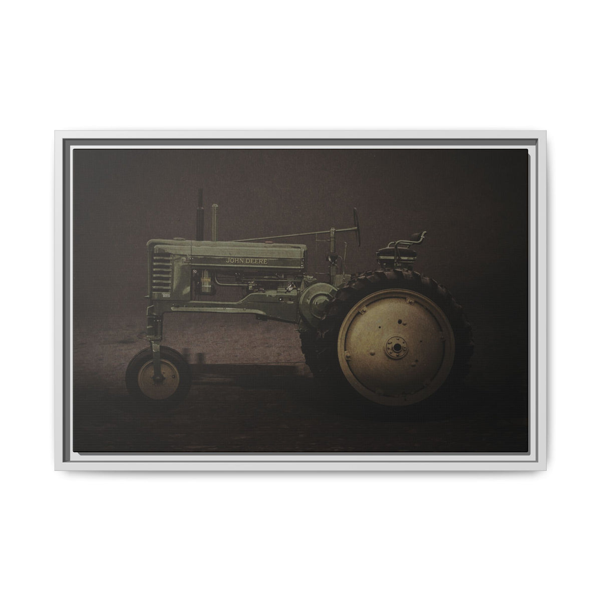 Vintage 1949 John Deere Model B High | Framed Wall Art on Stretched Canvas