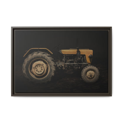 Vintage Usra Tractor Photo Wall Art on Canvas