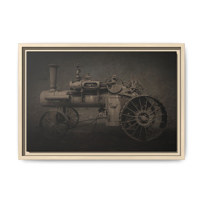 Vintage CASE 65 HP Tractor Photo Wall Art on Canvas