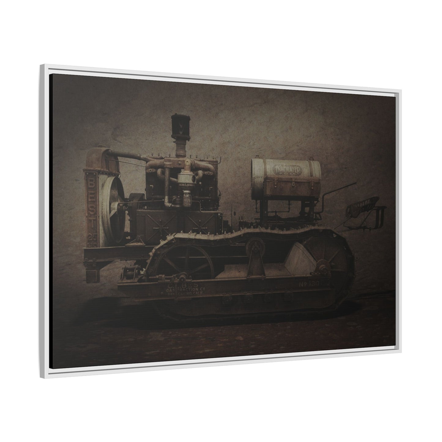 Vintage HOLT BEST 25 Crawler | Framed Wall Art on Stretched Canvas