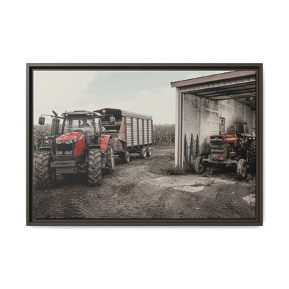 Massey Ferguson Legacy Photo Wall Art on Framed Canvas