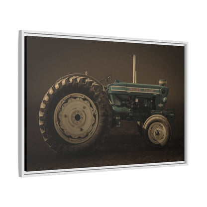Classic Ford 7000 Tractor Photo Wall Art | Framed Stretched Canvas