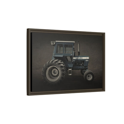 Vintage Ford 8600 Tractor Photo Wall Art on Canvas