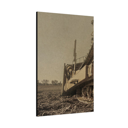 Epic D8 Dozer Track Triptych | Left Panel