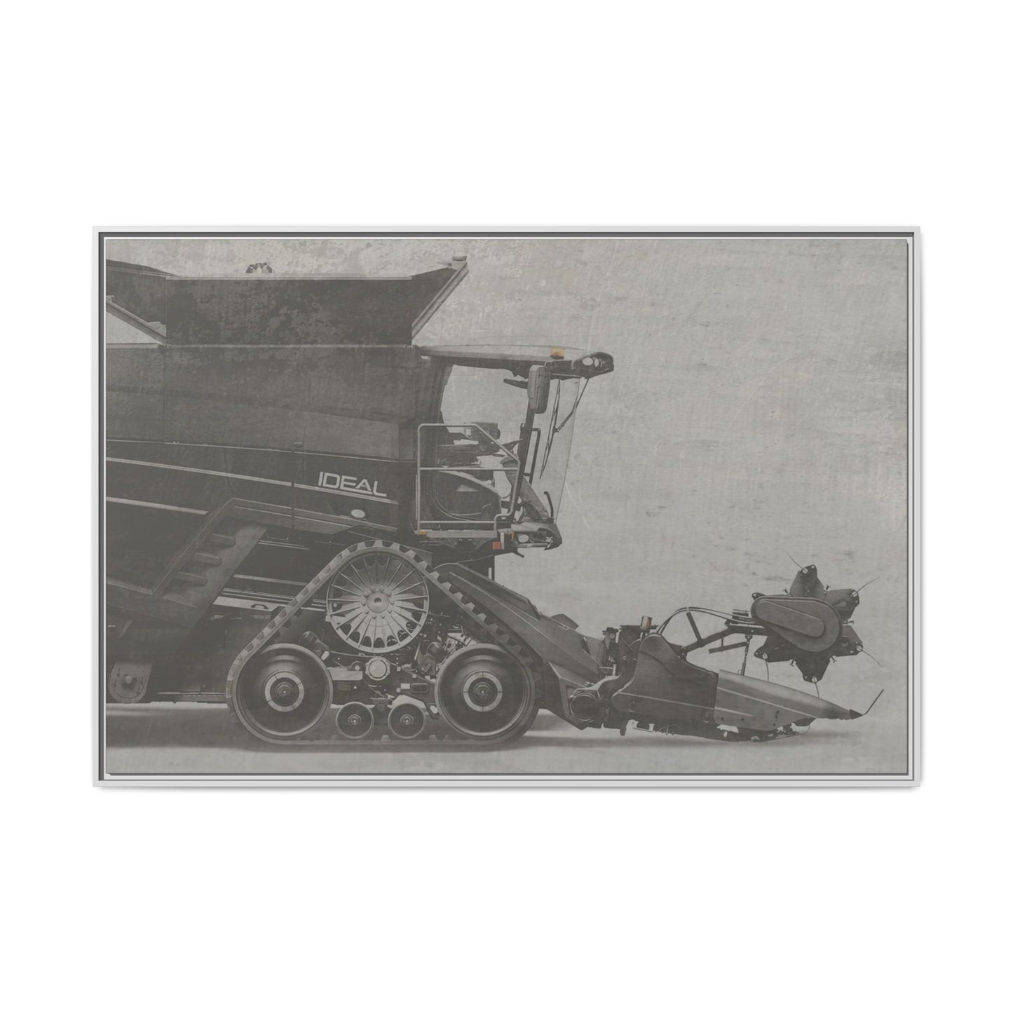 Fendt Ideal Side View | Framed Photo Wall Art on Canvas