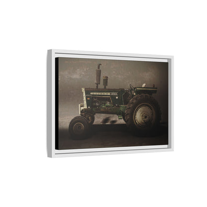 Classic Oliver 1855 Tractor | Framed Wall Art on Stretched Canvas