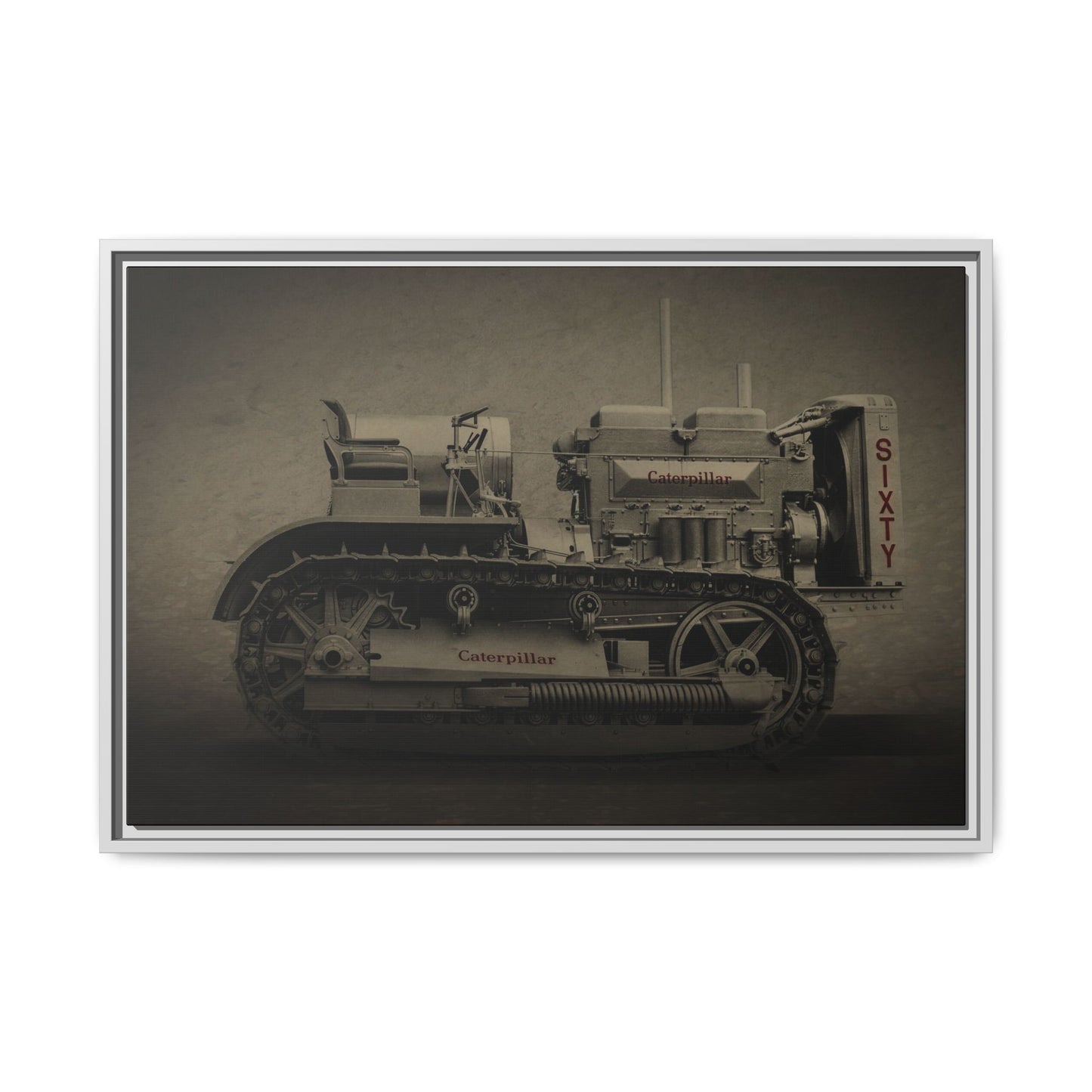 Legacy 60 'Sixty' Crawler | Graphic Wall Art on Framed Canvas