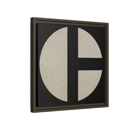 C Moon - CLEAN  | Framed Wall Art on Stretched Canvas