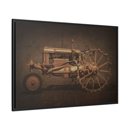 Vintage Ford Fordson Steel Wheel | Wall Art on Framed Canvas