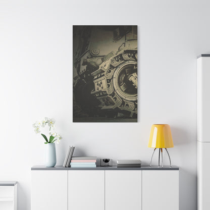 D11 Track Action | Triptych | Left Panel | Unframed
