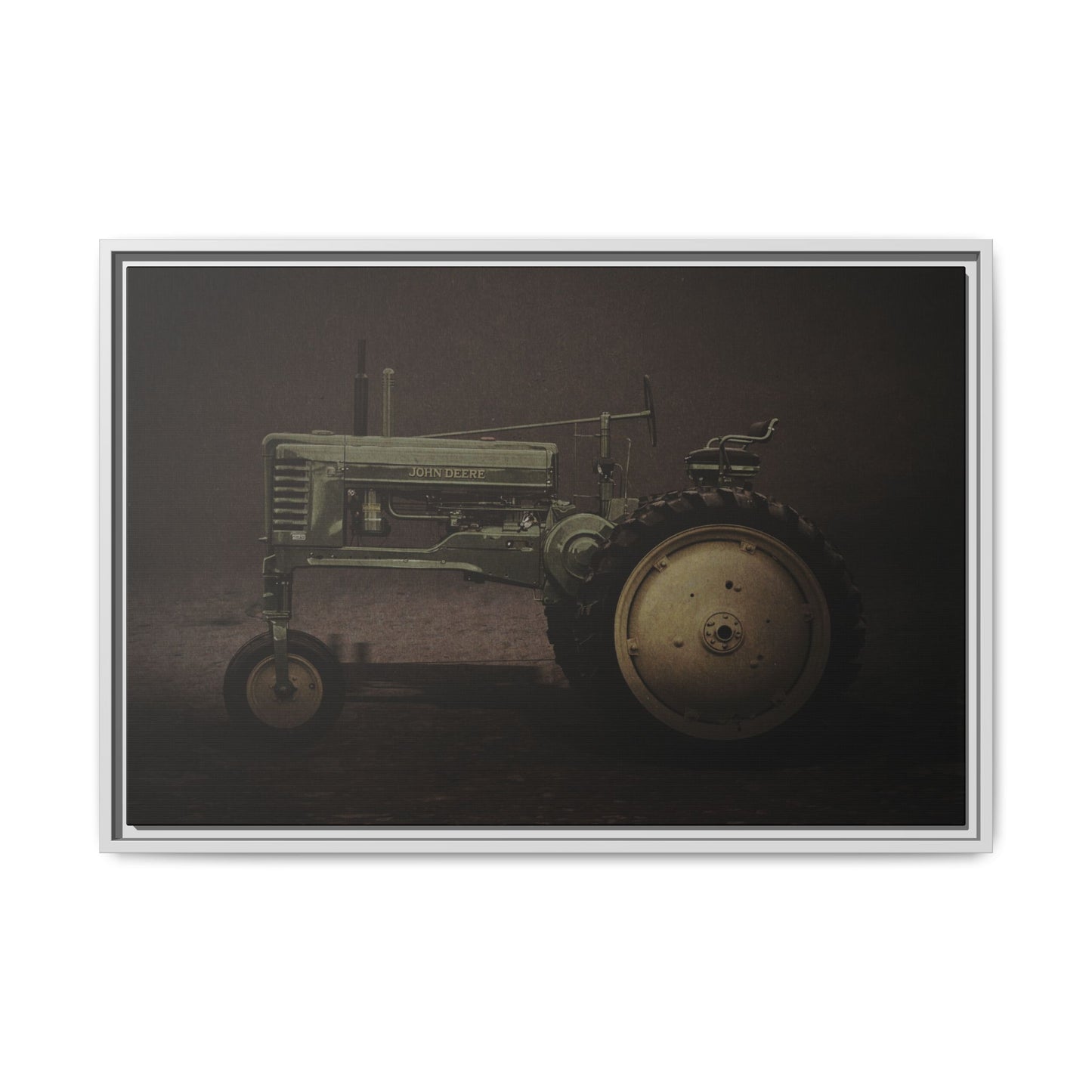 Vintage 1949 John Deere Model B High | Framed Wall Art on Stretched Canvas