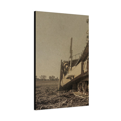 Epic D8 Dozer Track Triptych | Left Panel