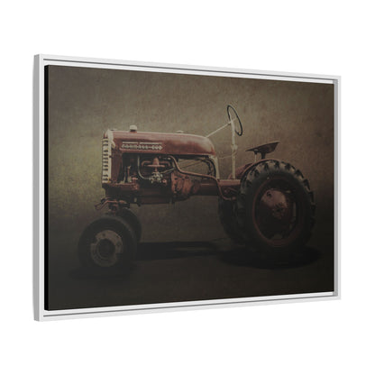 Vintage Farmall Cub Tractor | Framed Wall Art on Stretched Canvas
