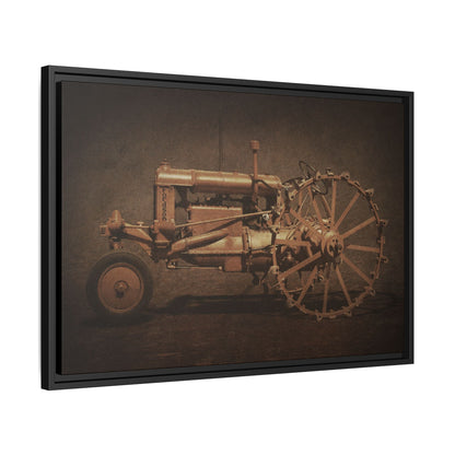 Vintage Ford Fordson Steel Wheel | Wall Art on Framed Canvas