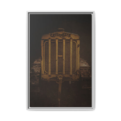 Classic Crawler Grill Comming At You | Framed Wall Art on Stretched Canvas