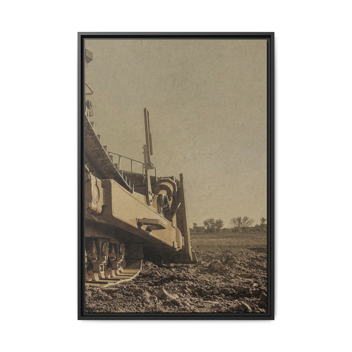 Epic D8 Dozer Track | FRAMED | Right Panel