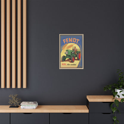 Vintage Fendt 12HP Advertisement | Wall Art on Framed Canvas