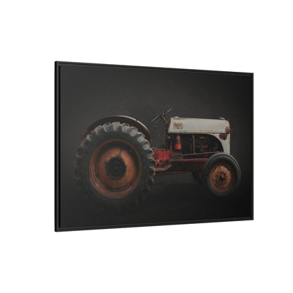 Vintage Ford 8N Tractor Photo Wall Art on Canvas