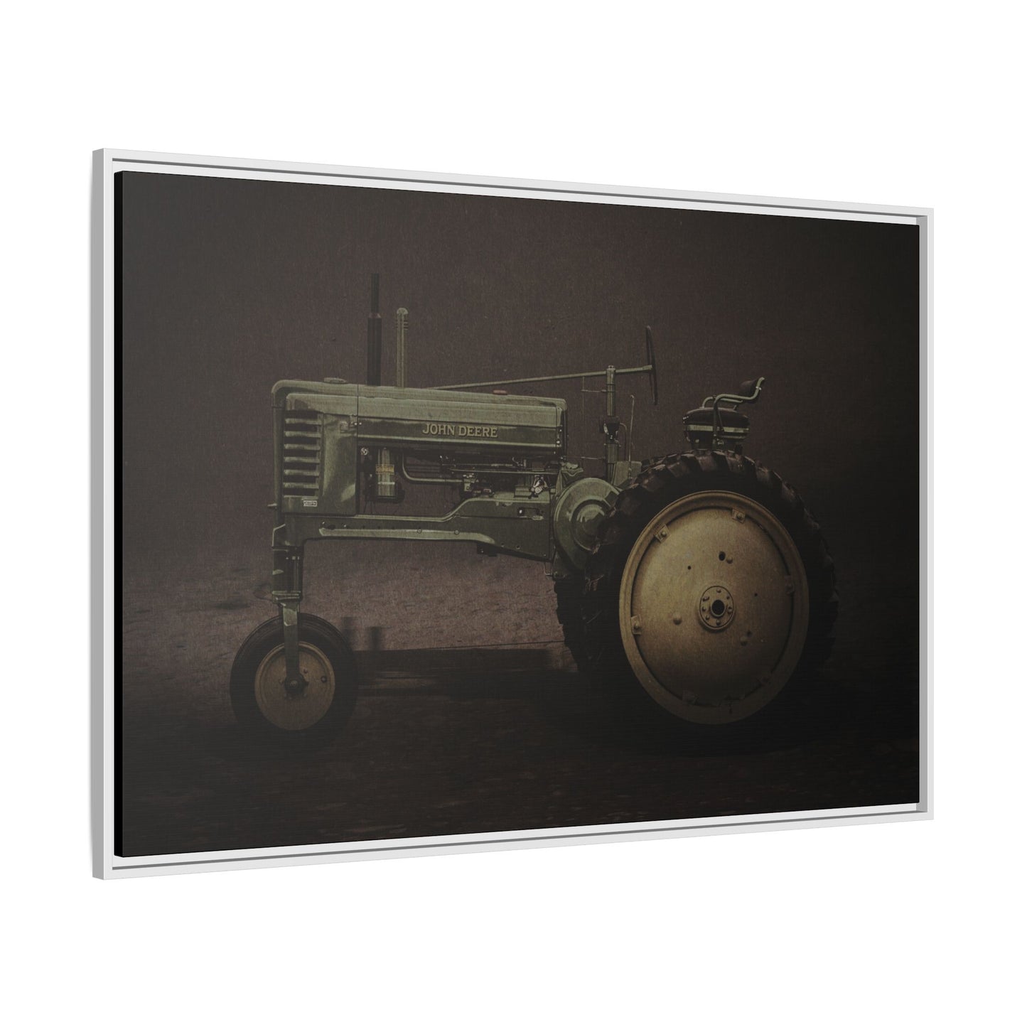 Vintage 1949 John Deere Model B High | Framed Wall Art on Stretched Canvas