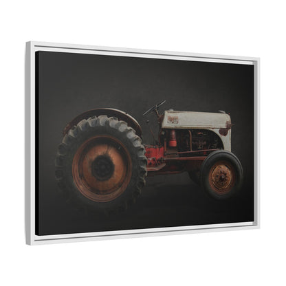 Vintage Ford 8N Tractor Photo Wall Art on Canvas