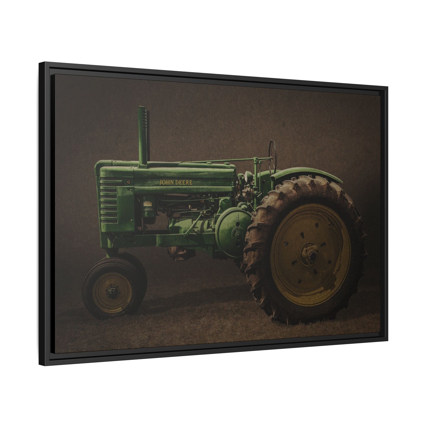 Vintage John Deere Model G | Framed Wall Art on Stretched Canvas