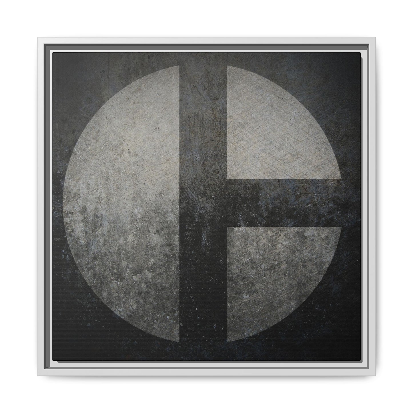 C Moon  | Framed Wall Art on Stretched Canvas