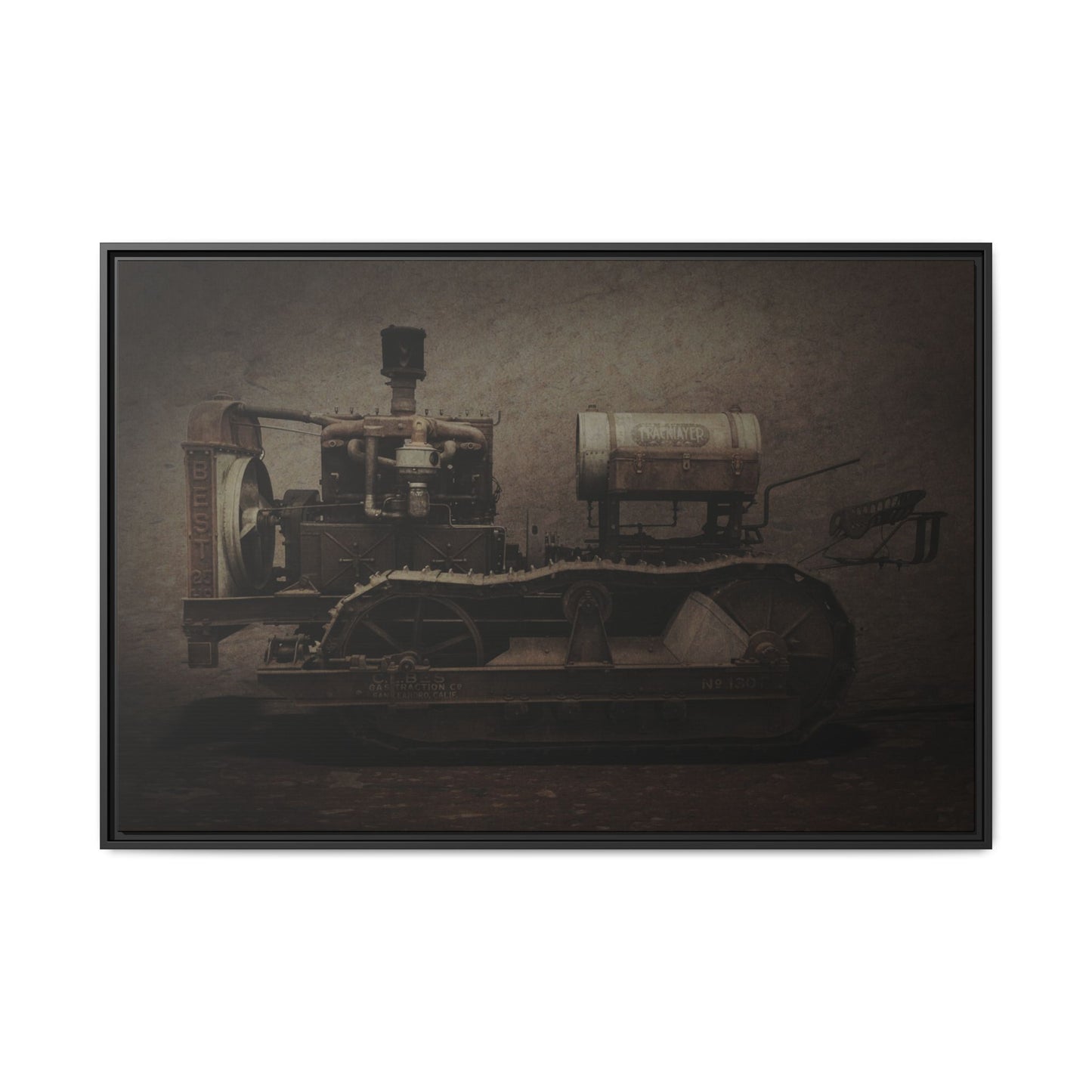 Vintage HOLT BEST 25 Crawler | Framed Wall Art on Stretched Canvas