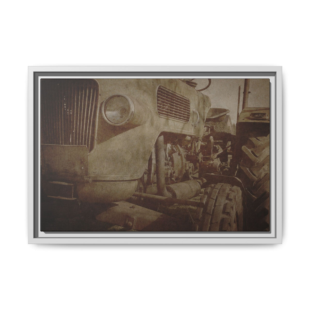 Legacy Fenct Patina | Framed Photo Wall Art on Canvas