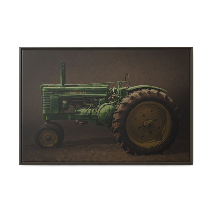 Vintage John Deere Model G | Framed Wall Art on Stretched Canvas