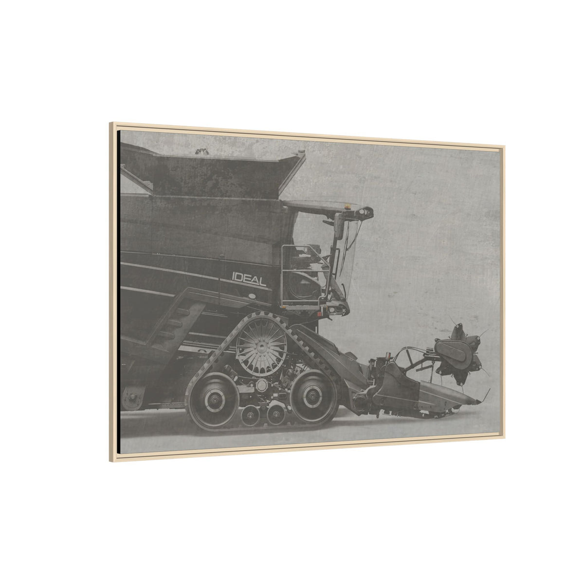 Fendt Ideal Side View | Framed Photo Wall Art on Canvas