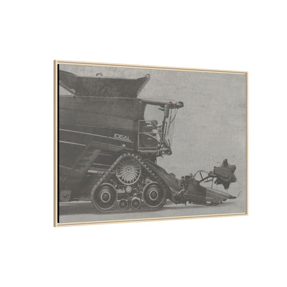 Fendt Ideal Side View | Framed Photo Wall Art on Canvas