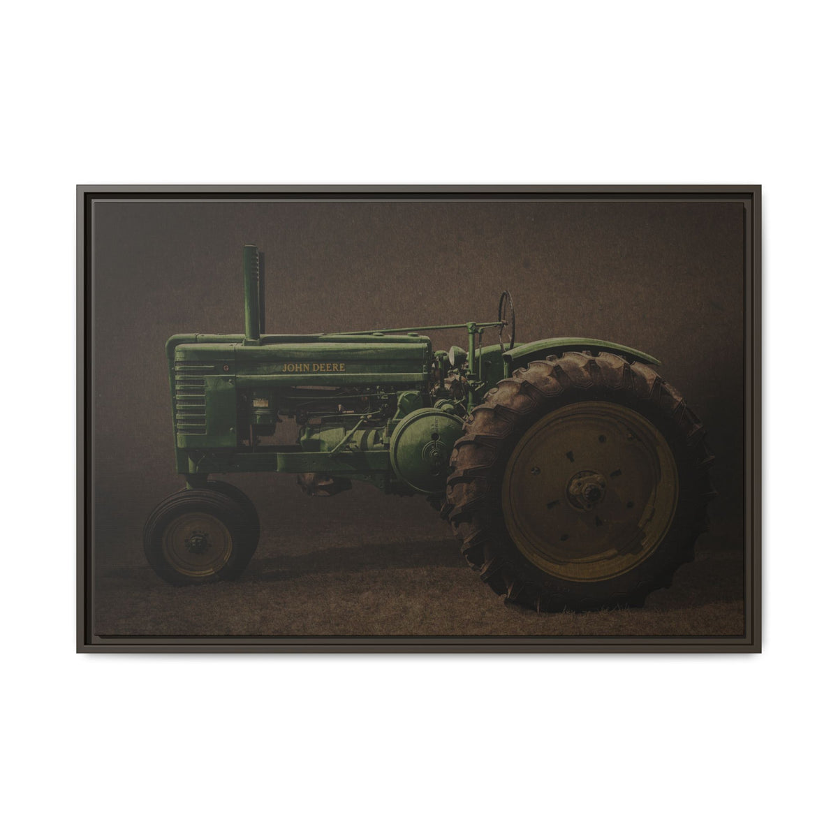 Vintage John Deere Model G | Framed Wall Art on Stretched Canvas