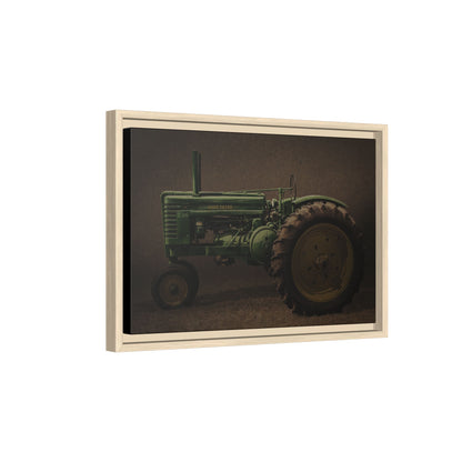Vintage John Deere Model G | Framed Wall Art on Stretched Canvas