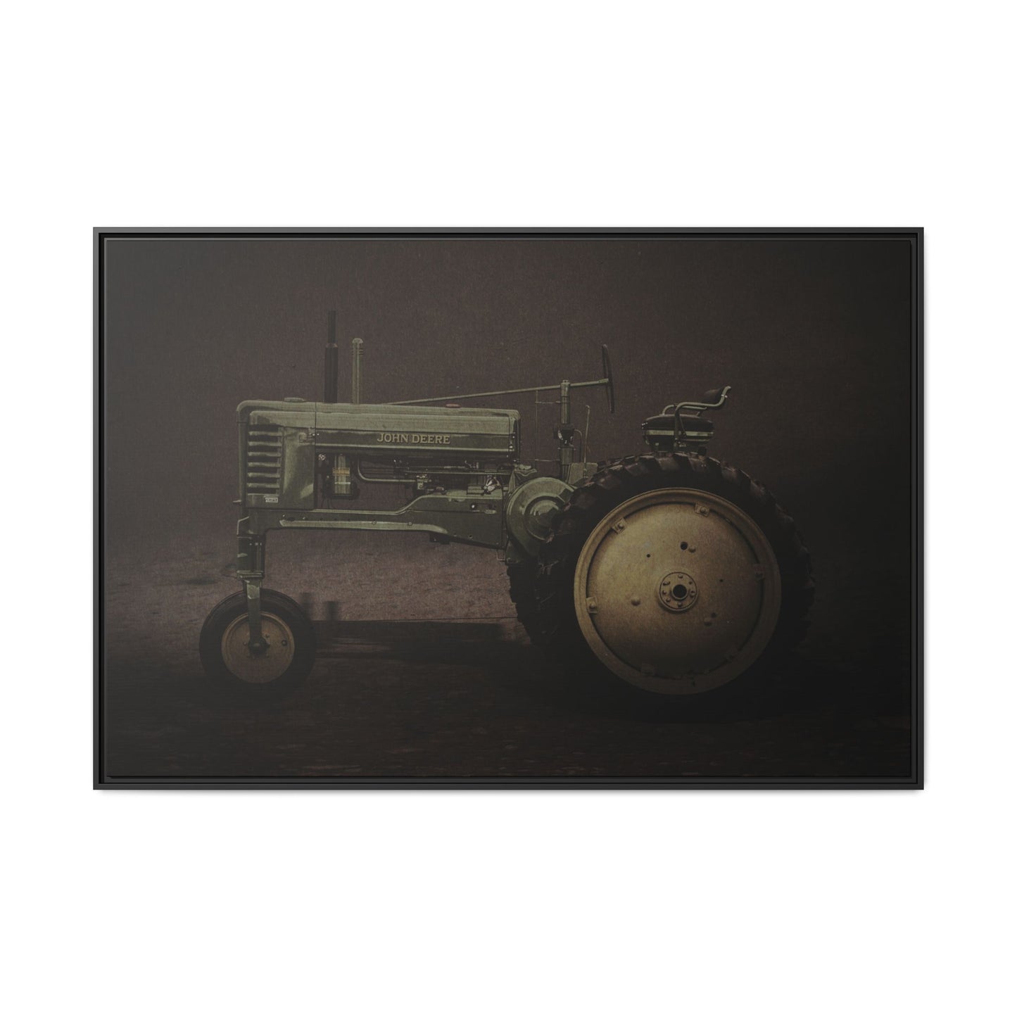 Vintage 1949 John Deere Model B High | Framed Wall Art on Stretched Canvas