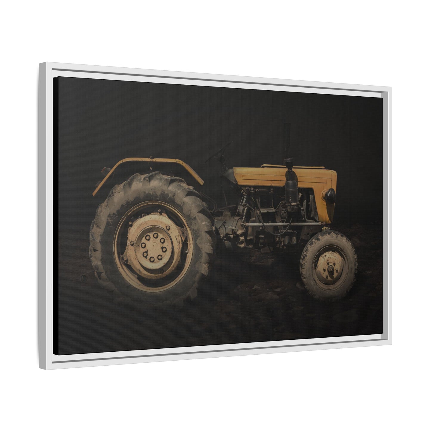 Vintage Usra Tractor Photo Wall Art on Canvas