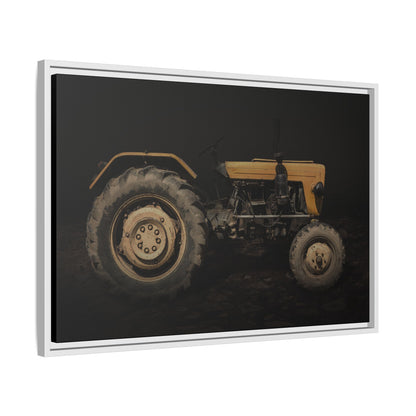 Vintage Usra Tractor Photo Wall Art on Canvas