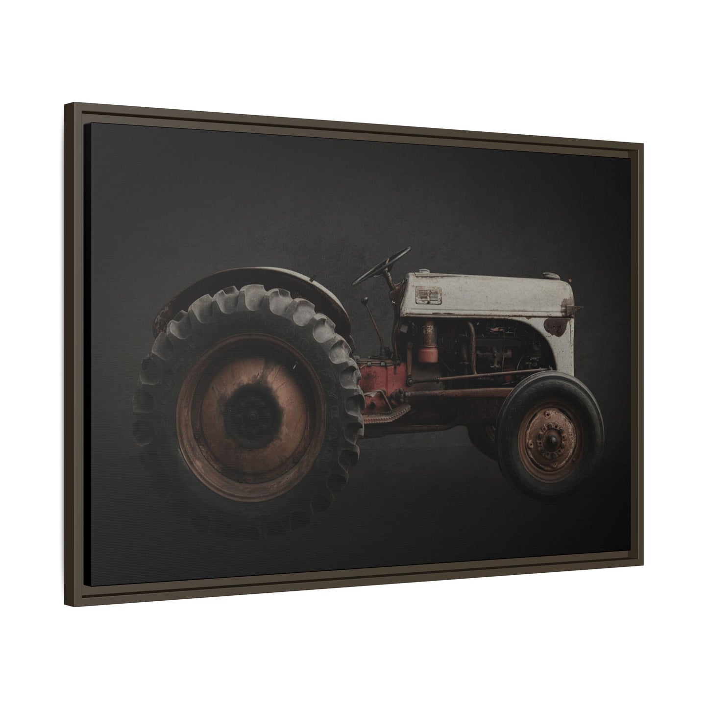Vintage Ford 8N Tractor Photo Wall Art on Canvas
