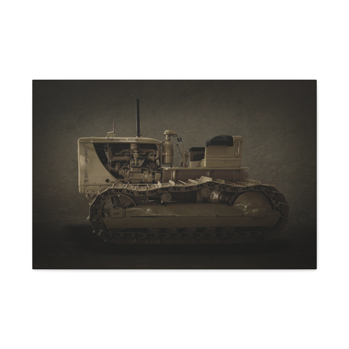 Classic D7 Crawler | Unframed | Wall Art on Stretched Canvas
