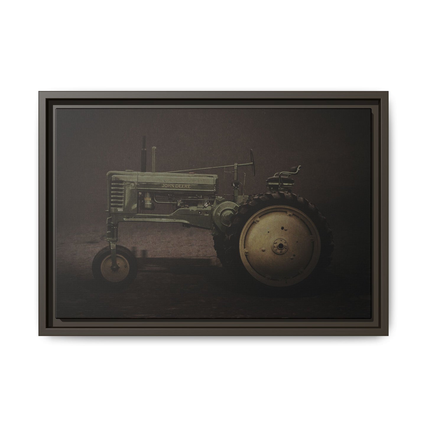 Vintage 1949 John Deere Model B High | Framed Wall Art on Stretched Canvas