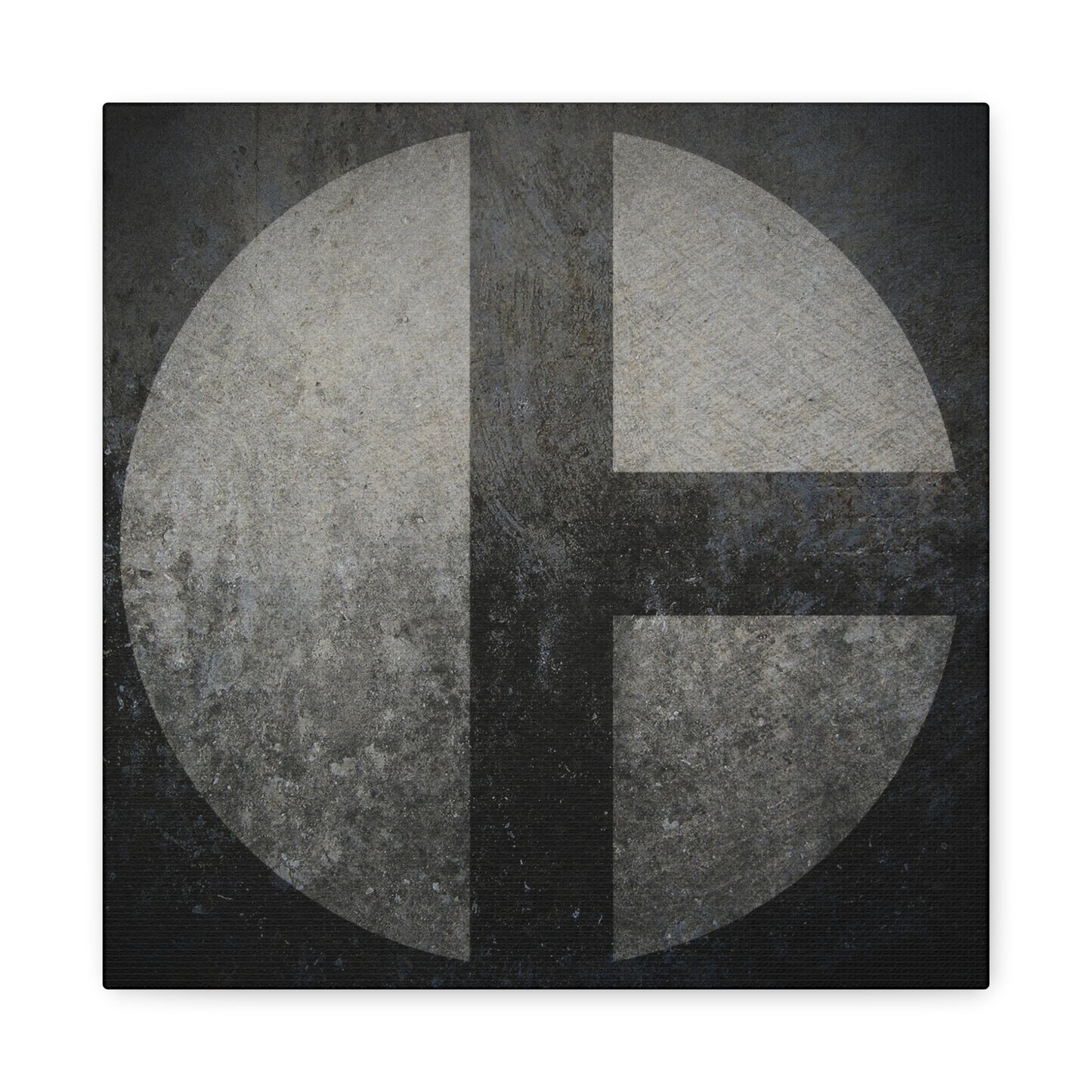 C Moon Graphic Art | Stretched Canvas (no decorative frame)