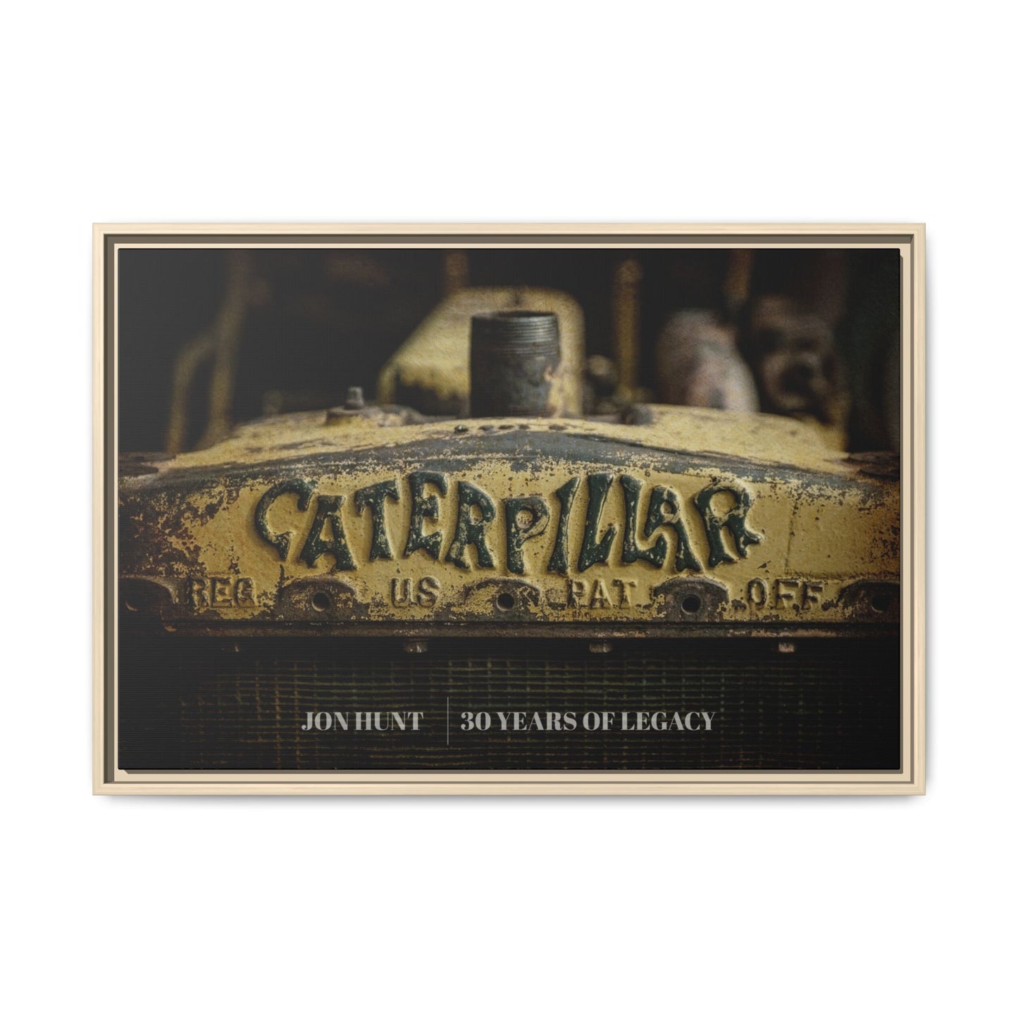 Personalized - Jon Hunt - Crawler Grill | Photo Wall Art on Framed Canvas