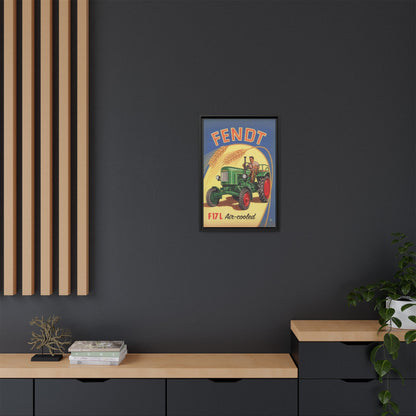 Vintage Fendt 12HP Advertisement | Wall Art on Framed Canvas
