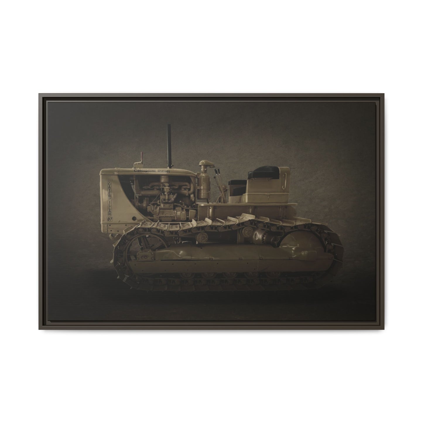 Classic D7 Crawler Photo Art on Framed Canvas