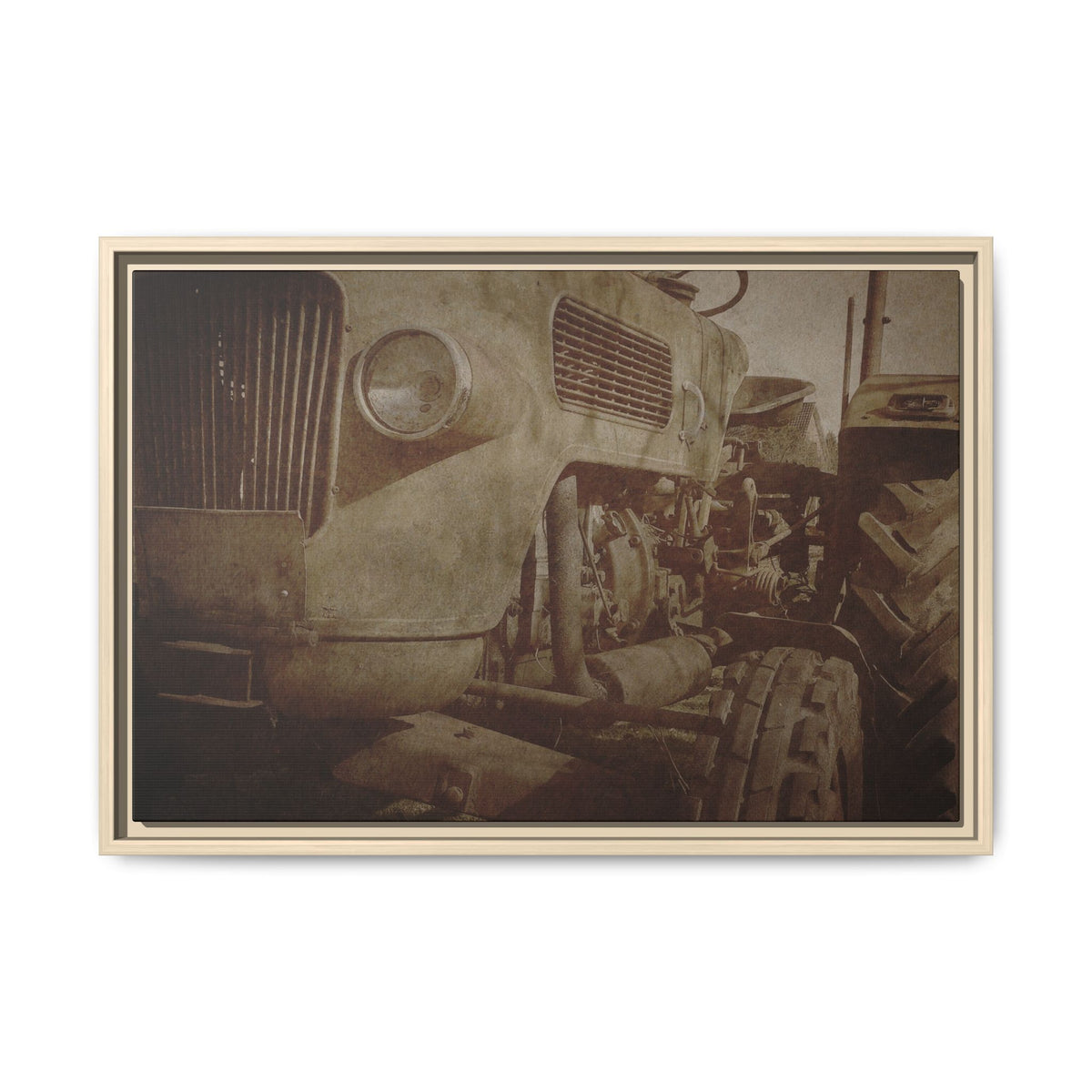 Legacy Fenct Patina | Framed Photo Wall Art on Canvas