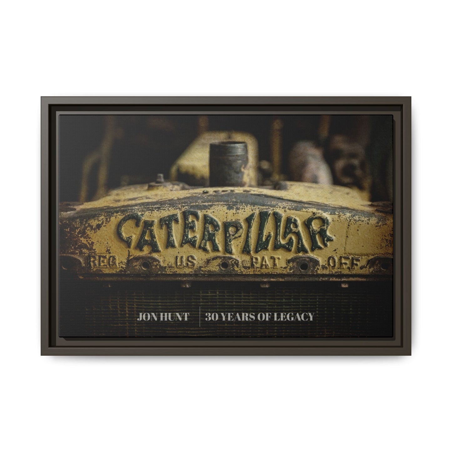 Personalized - Jon Hunt - Crawler Grill | Photo Wall Art on Framed Canvas