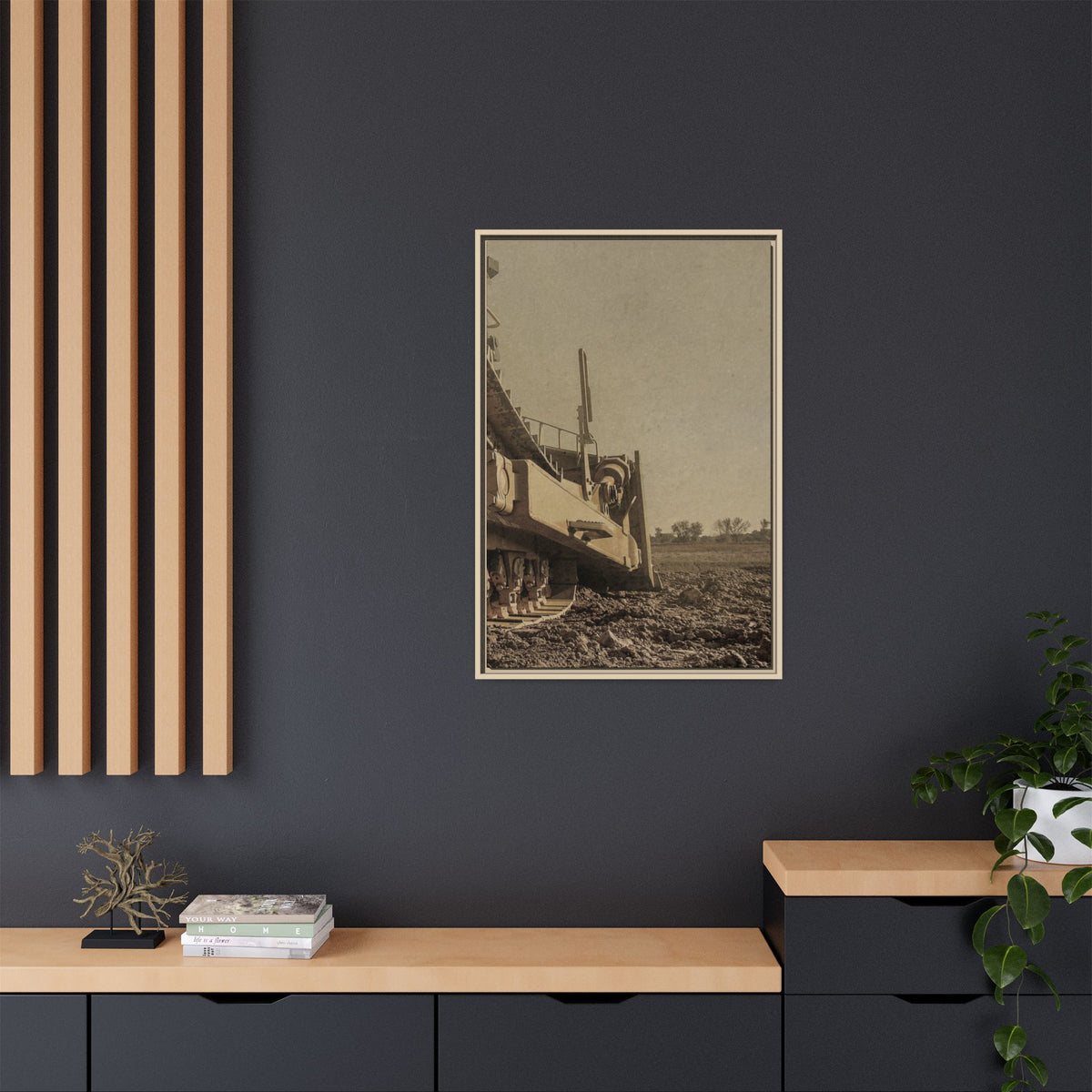 Epic D8 Dozer Track | FRAMED | Right Panel