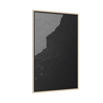 Copy of Excavator Triptych Right Jondo | Matte Canvas Print (Framed)