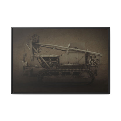 Vintage Military  D7 Diesel Ten | Photo Wall Art on Canvas