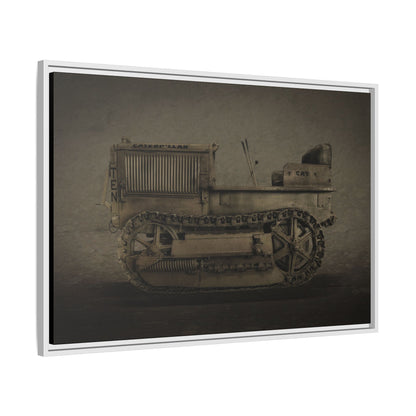 Vintage Crawler 10 'TEN' Tractor | Photo Wall Art on Framed Canvas