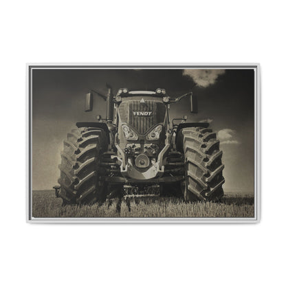 Fendt 800 Vario Coming At You | Framed Photo Wall Art on Canvas